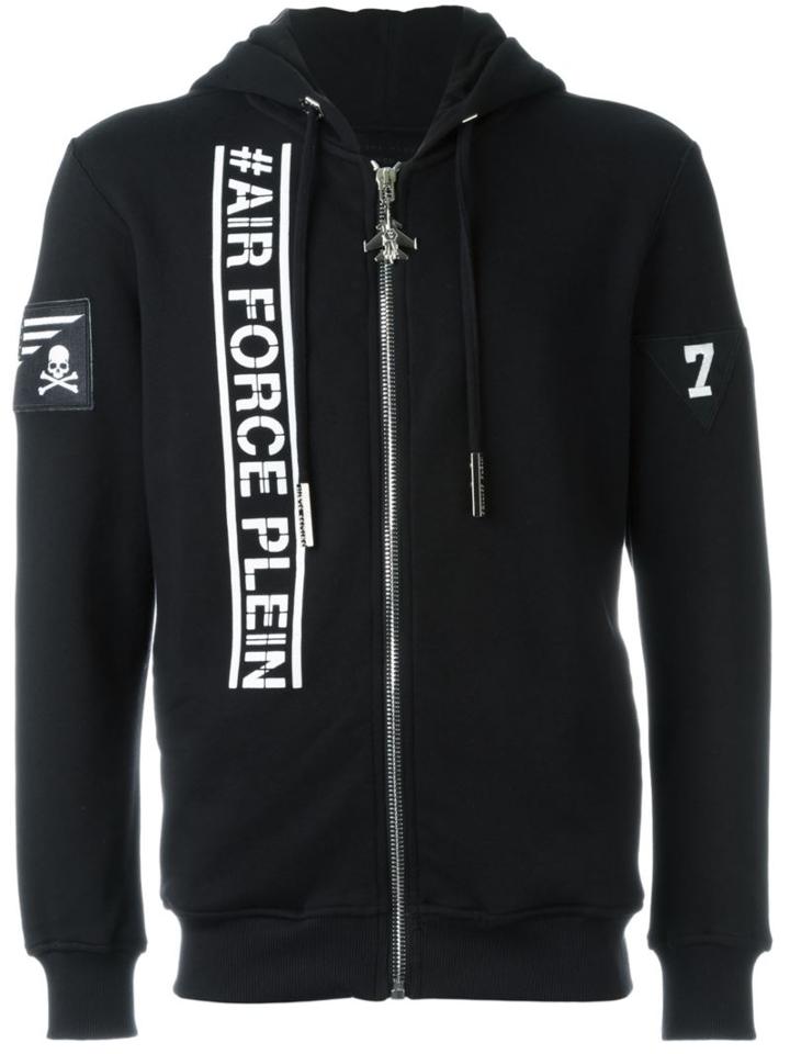 Philipp Plein 'eagle' Hoodie, Men's, Size: Xxl, Black, Cotton/viscose