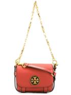 Tory Burch 'pebbled' Cross Body Bag, Women's, Red