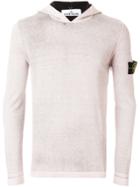 Stone Island Brushed Effect Hoodie - Nude & Neutrals