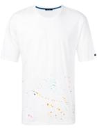 Guild Prime - Splattered T-shirt - Men - Cotton - 2, White, Cotton