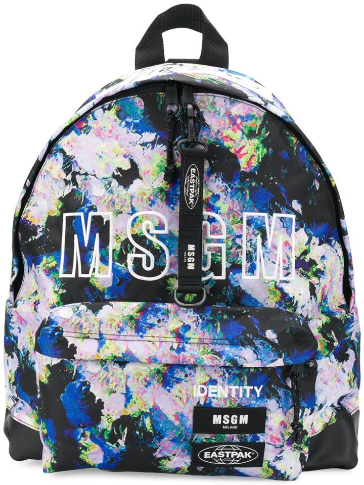 Eastpak Eastpak X Msgm Backpack - Blue