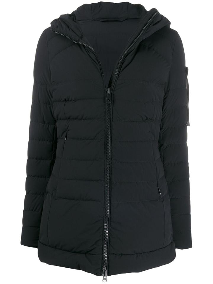 Peuterey Hooded Down Coat - Black