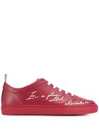 Bally A Place Called Elsewhere Sneakers - Red