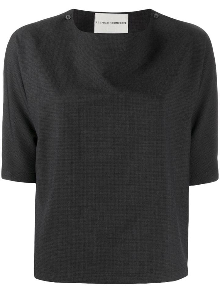 Stephan Schneider Short-sleeved Loop Top - Grey