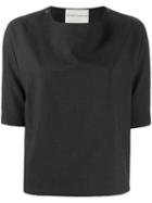 Stephan Schneider Short-sleeved Loop Top - Grey