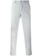 Hackett Straight Leg Trousers, Men's, Size: 36, Grey, Cotton/spandex/elastane