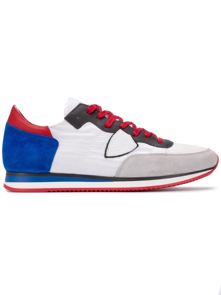 Philippe Model Colour Block Sneakers - White