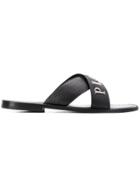 Philipp Plein Logo Slides - Black