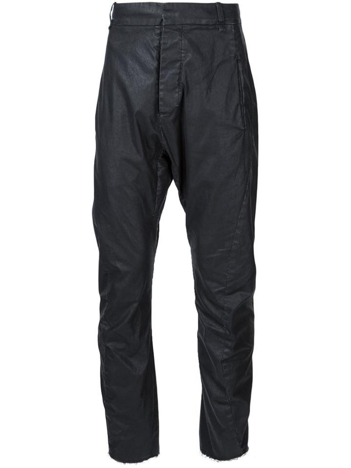 Masnada Leather-effect Trousers