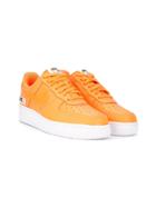 Nike Kids Air Force 1 Sneakers - Yellow & Orange