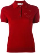 Coach - Short Sleeve Polo Shirt - Women - Wool - M, Red, Wool