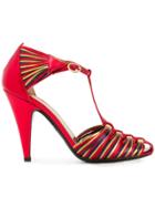 Philosophy Di Lorenzo Serafini Woven Pumps - Red