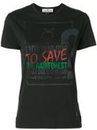 Vivienne Westwood Red Label Designer Print T-shirt - Black