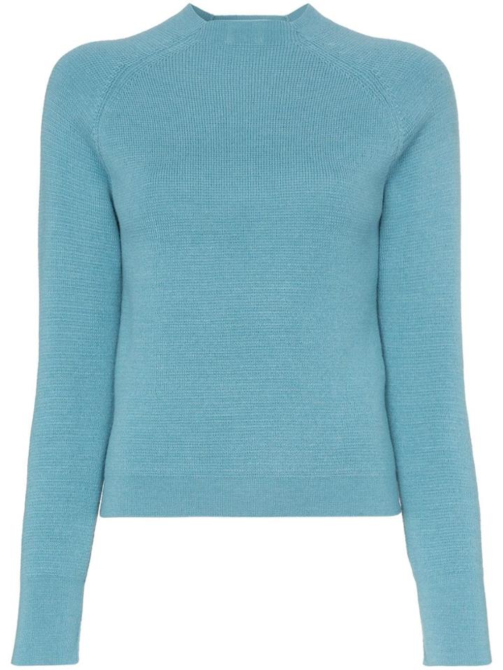 Carcel Milano Alpaca Wool Jumper - Blue