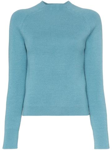 Carcel Milano Alpaca Wool Jumper - Blue