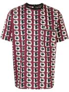 Christian Pellizzari Graphic Print T-shirt - Red