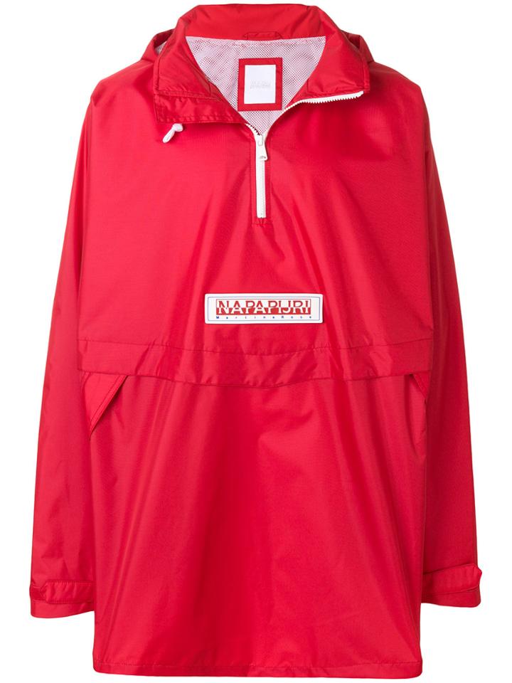 Napa By Martine Rose Oversized Windbreaker - Red