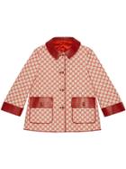 Gucci Gg Canvas Jacket - Red