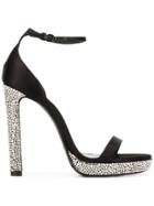 Saint Laurent Hall 105 Sandals - Black