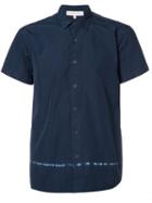 Orlebar Brown Short Sleeve Shirt, Men's, Size: Xl, Blue, Cotton