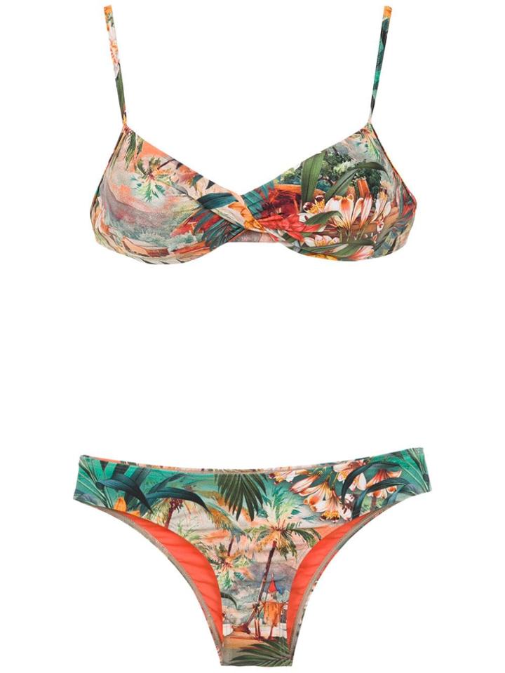 Lygia & Nanny Biquini Cassis Waikiki Estampado - Multicolour