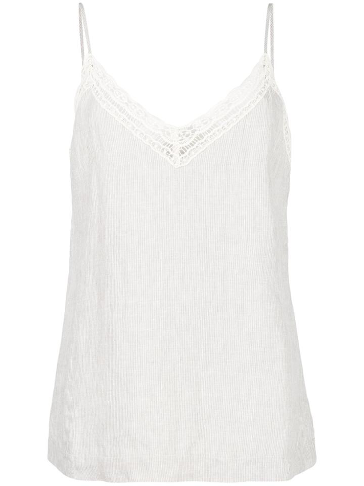 Gold Hawk Capri Camisole Blouse - Nude & Neutrals