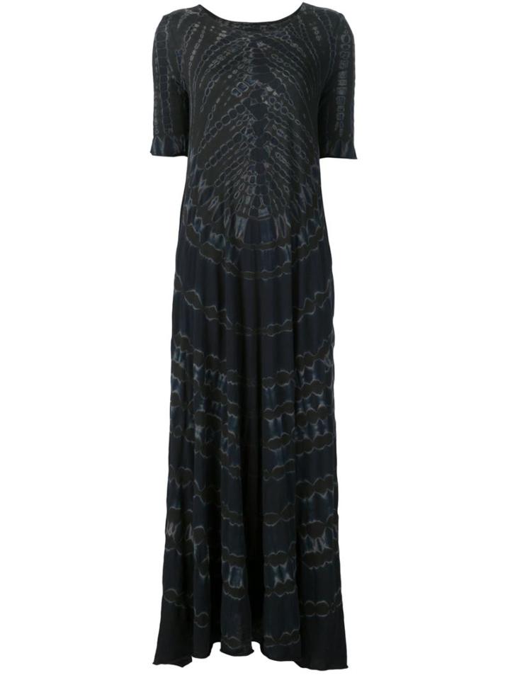 Raquel Allegra Tie-dye Print Maxi Dress