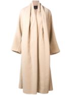 Max Mara Atelier Longline Coat - Nude & Neutrals