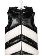 Moncler Kids Two-tone Padded Gilet - Black