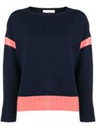 Golden Goose Deluxe Brand Stripe Insert Sweater - Blue