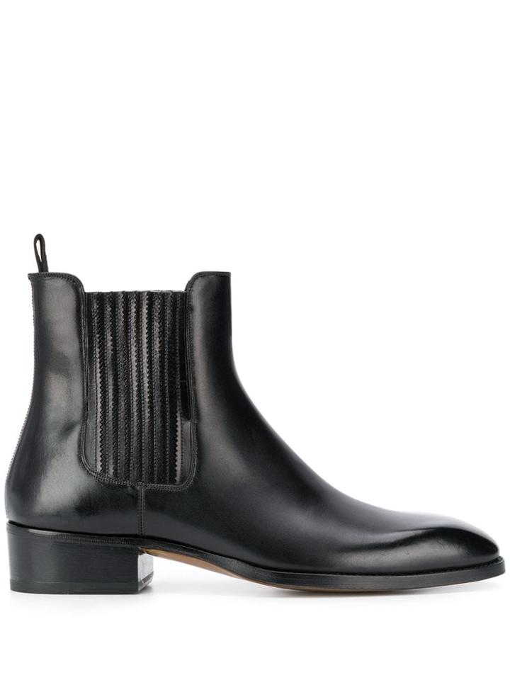 Tom Ford Chelsea Ankle Boots - Black