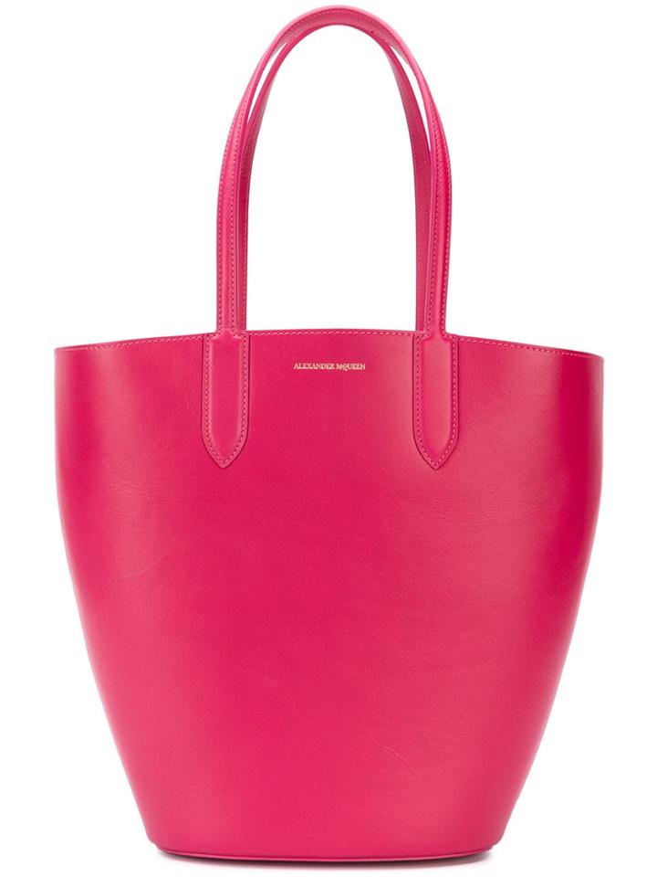 Alexander Mcqueen Shopper Tote - Pink
