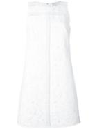Broderie Swing Dress - Women - Cotton/polyester - 2, White, Cotton/polyester, Michael Michael Kors