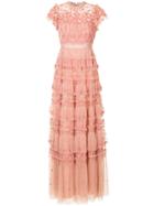 Needle & Thread Darcy Gown - Pink & Purple