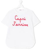 Mc2 Saint Barth Kids Teen Capri T-shirt - White