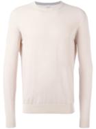 Eleventy - Crew Neck Jumper - Men - Cotton - M, Nude/neutrals, Cotton