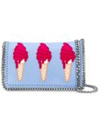 Stella Mccartney Ice Cream Chain Bag, Women's, Blue, Polyester