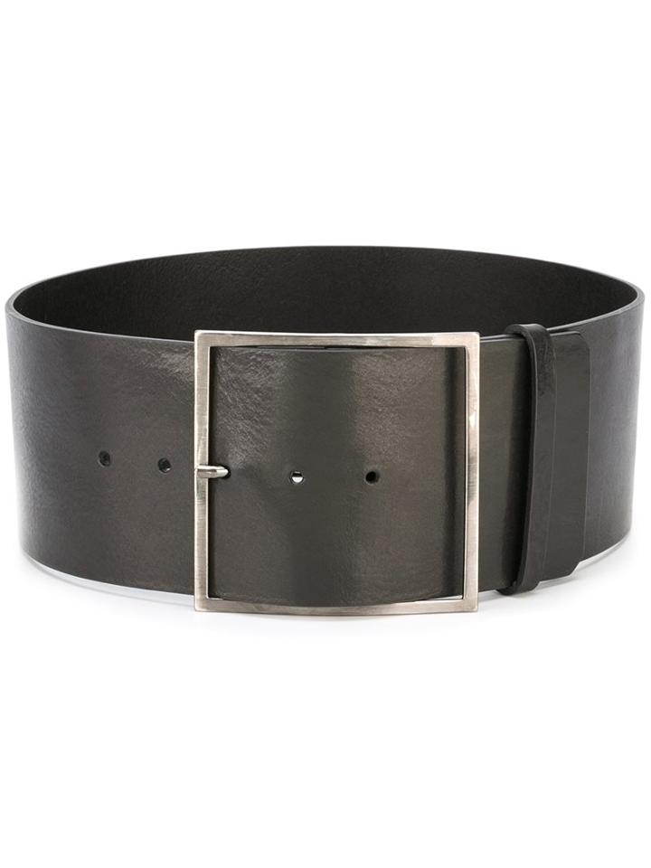 Plein Sud Large Belt, Women's, Size: 40, Black, Leather
