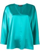 Gianluca Capannolo V-neck Blouse - Green