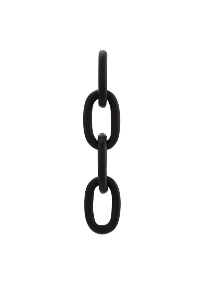 Uma Raquel Davidowicz Chain Link Earrings - Black