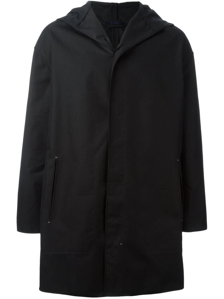 Lanvin Hooded Midi Coat