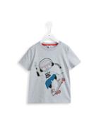 Little Marc Jacobs 'marl Skateboarder' T-shirt