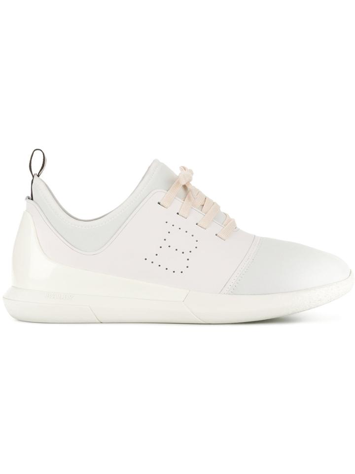 Bally Panelled Lace-up Sneakers - White