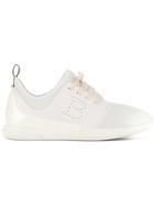 Bally Panelled Lace-up Sneakers - White