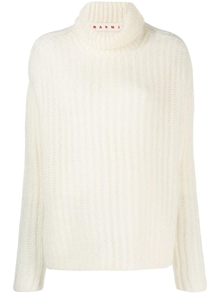 Marni Turtleneck Knit Jumper - Neutrals