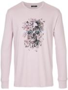 Loveless Printed T-shirt - Pink & Purple