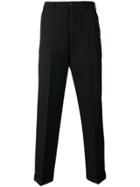 Pt01 Straight Leg Tailored Trousers - Black