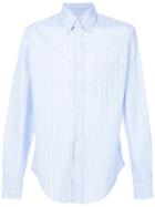 Prada Checked Shirt - Blue