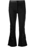 Mugler Contrast Panel Trousers - Black