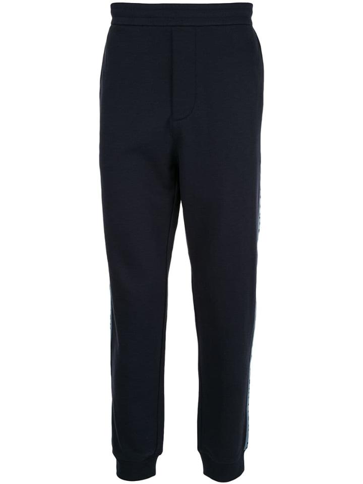 Kent & Curwen Logo Stripe Track Pants - Blue